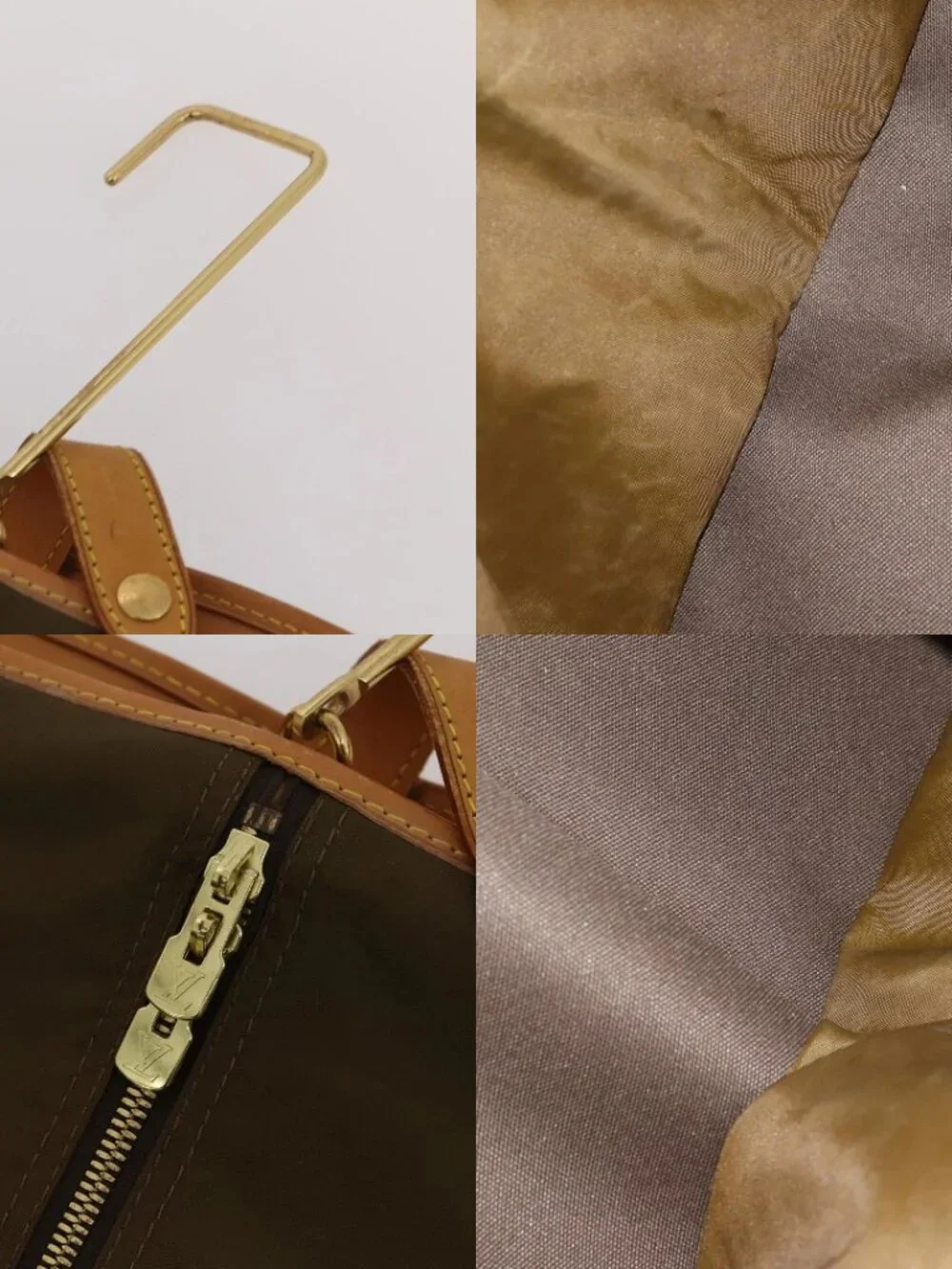 LOUIS VUITTON Monogram Housse Porte Habits Garment Cover M23434 LV Auth am11448A